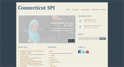 Desktop Screenshot of connecticutspj.org